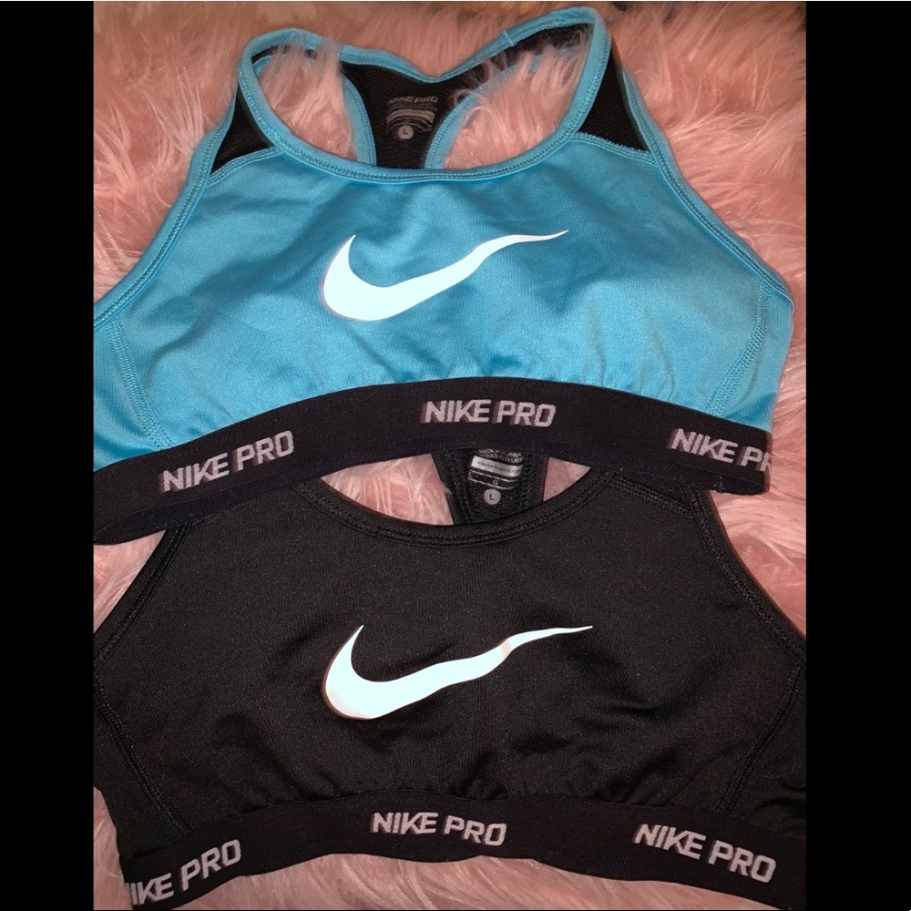 2 Nike Pro Youth L Sports Bras